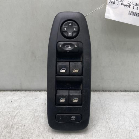 Interrupteur de leve vitre avant gauche PEUGEOT 208 1 Photo n°1