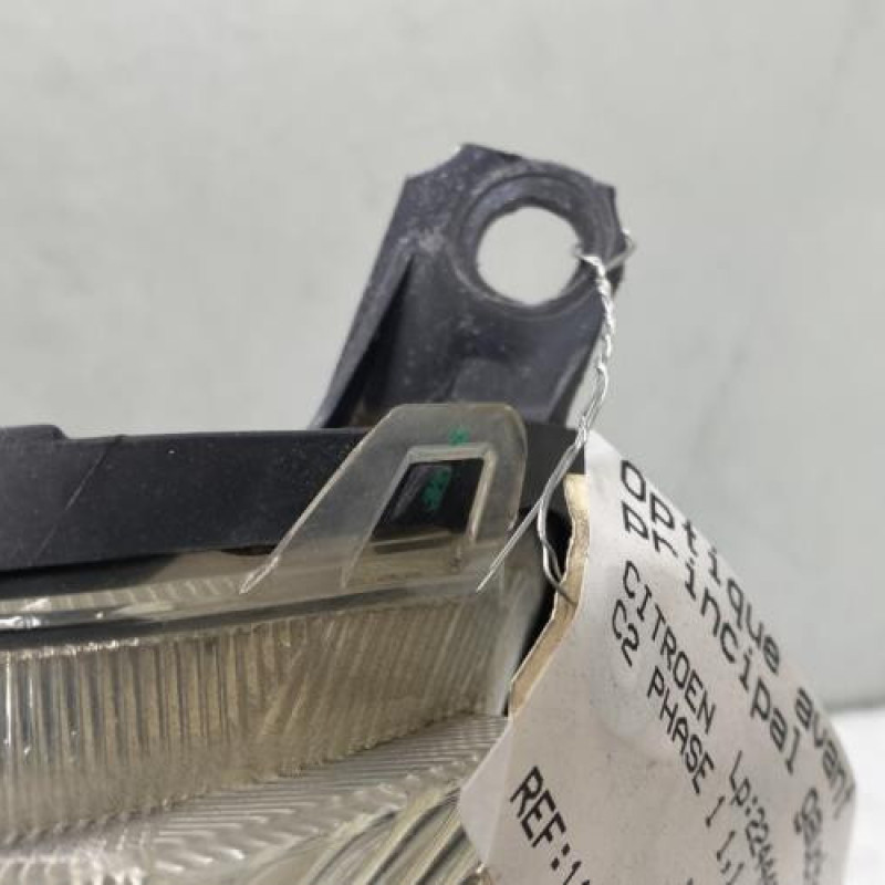 Optique avant principal gauche (feux)(phare) CITROEN C2 Photo n°4