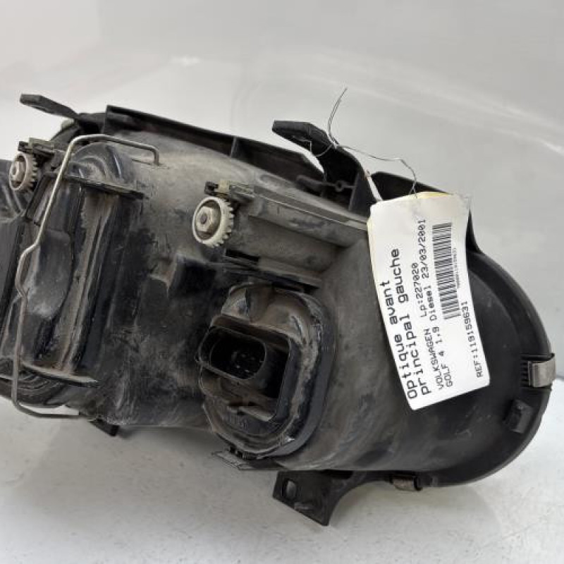 Optique avant principal gauche (feux)(phare) VOLKSWAGEN GOLF 4 Photo n°7