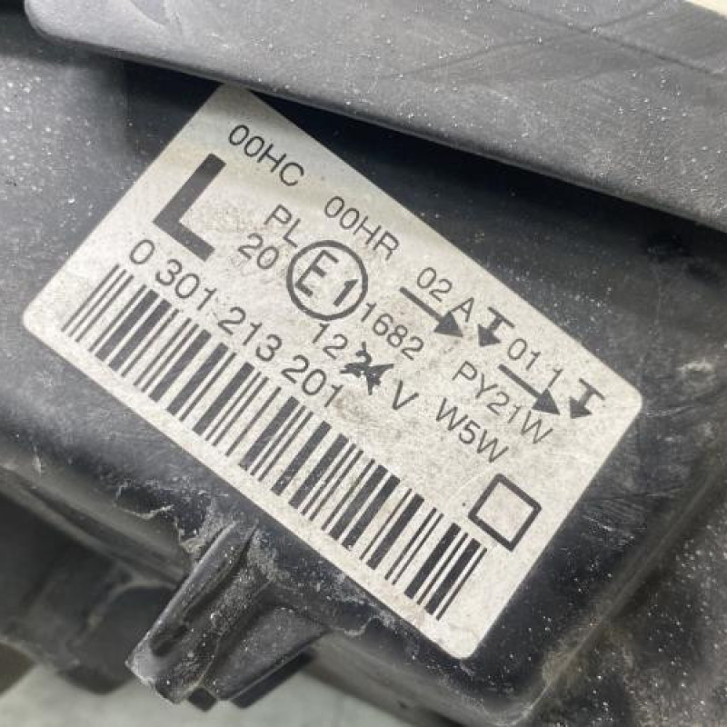 Optique avant principal gauche (feux)(phare) PEUGEOT 407 Photo n°6