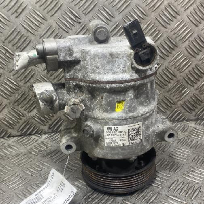 Compresseur clim SEAT IBIZA 4 Photo n°1