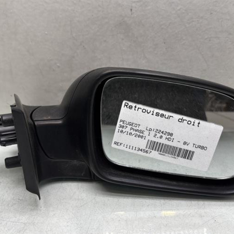 Retroviseur droit PEUGEOT 307 Photo n°1