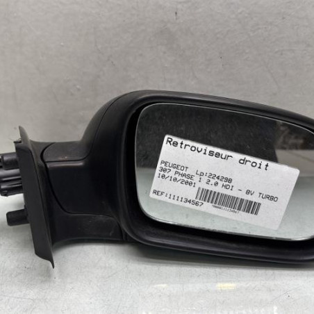 Retroviseur droit PEUGEOT 307 Photo n°1