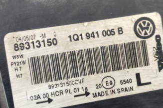 Optique avant principal gauche (feux)(phare) VOLKSWAGEN EOS