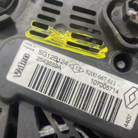 Alternateur RENAULT GRAND SCENIC 2