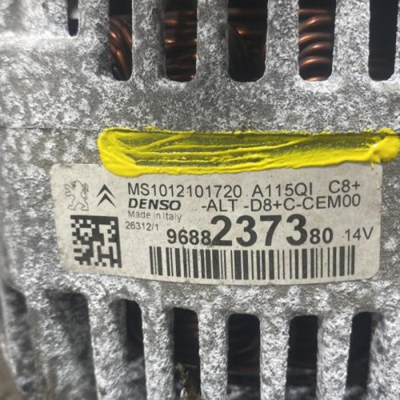 Alternateur PEUGEOT 208 1 Photo n°2