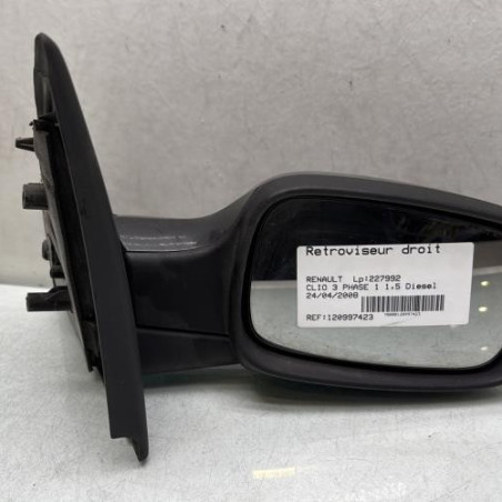 Retroviseur droit RENAULT CLIO 3 Photo n°1