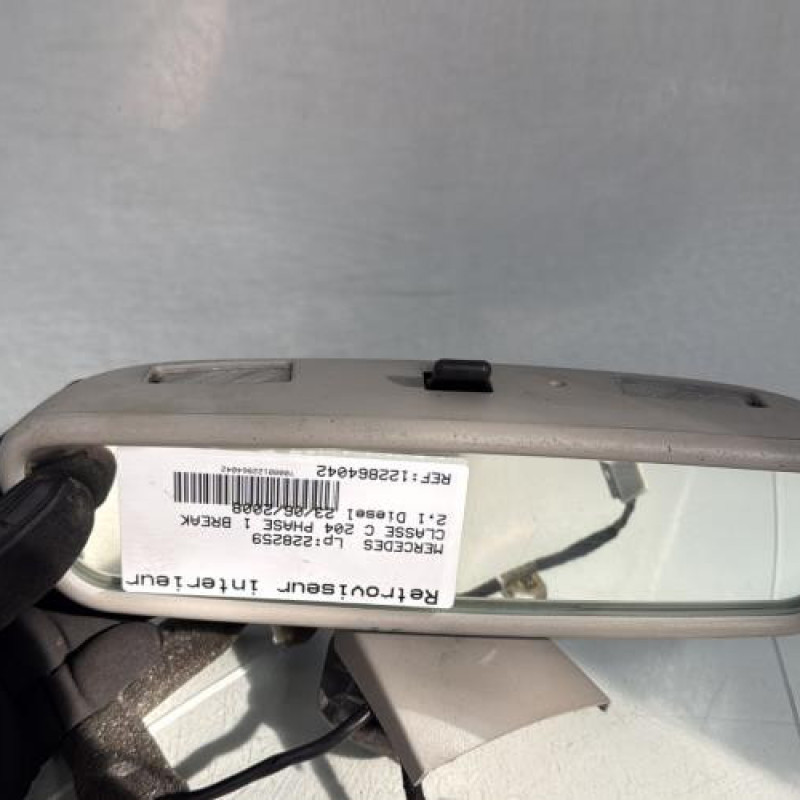 Retroviseur interieur MERCEDES CLASSE C 204 Photo n°4