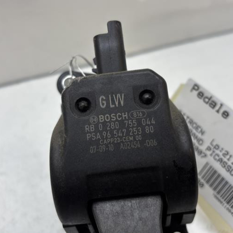 Pedale d'accelerateur CITROEN C4 GRAND PICASSO 1 Photo n°4