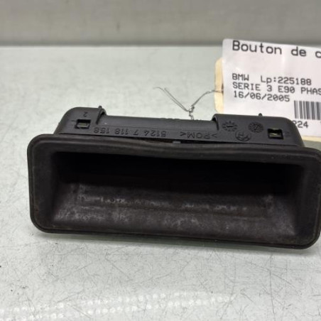 Bouton de coffre BMW SERIE 3 E90 Photo n°1