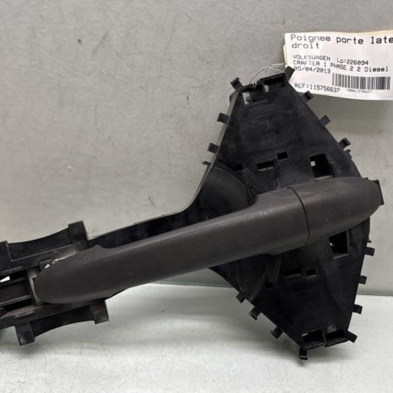 Poignee porte laterale droit VOLKSWAGEN CRAFTER 1 Photo n°1