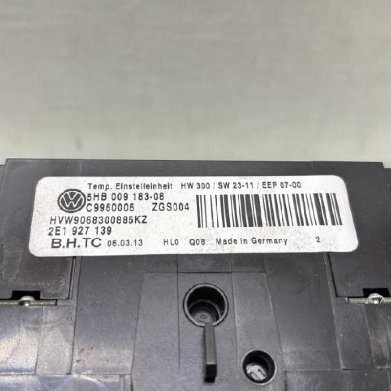 Commande chauffage VOLKSWAGEN CRAFTER 1 Photo n°2