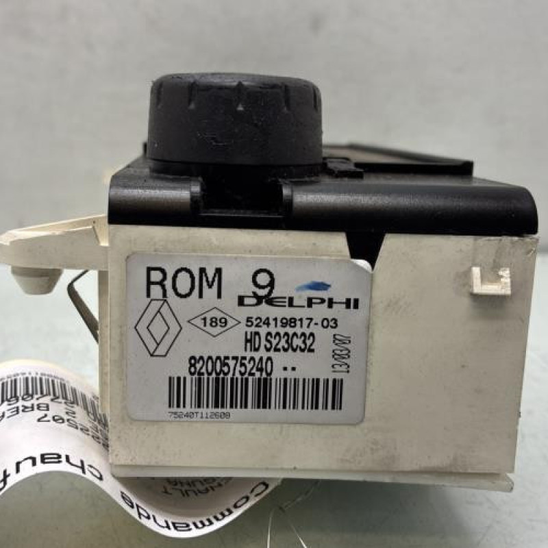 Commande chauffage RENAULT LAGUNA 2 Photo n°5