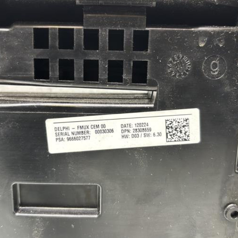 Commande chauffage CITROEN C4 2 Photo n°3