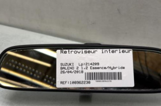 Retroviseur interieur SUZUKI BALENO 2 Photo n°1