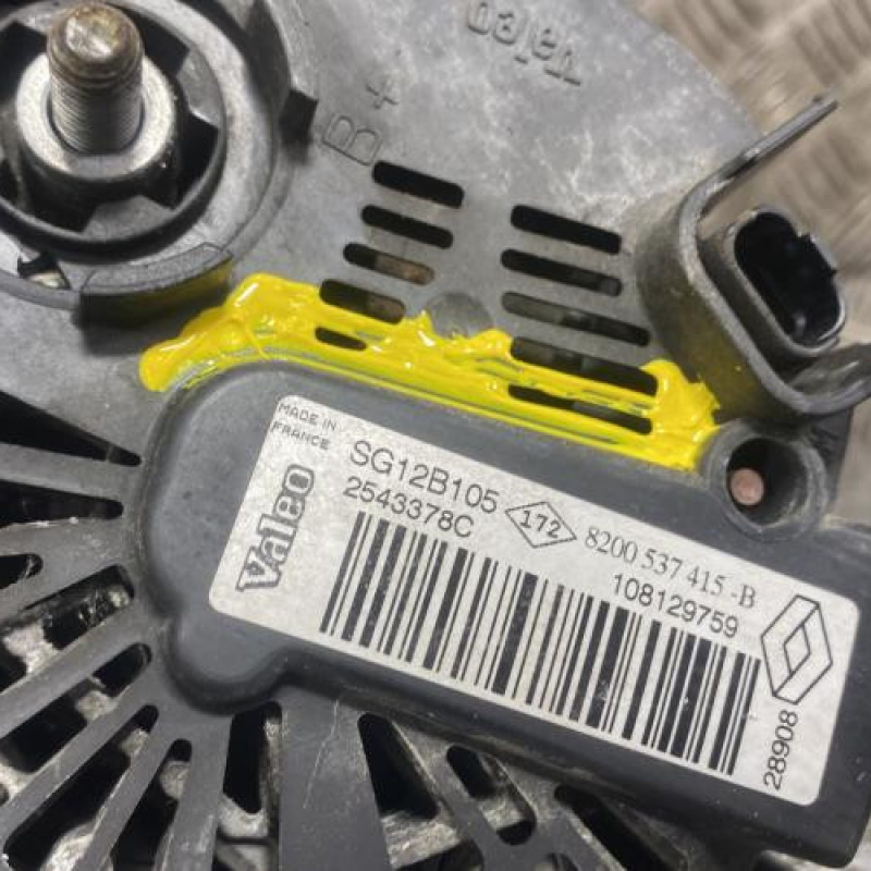 Alternateur DACIA SANDERO 1 Photo n°2