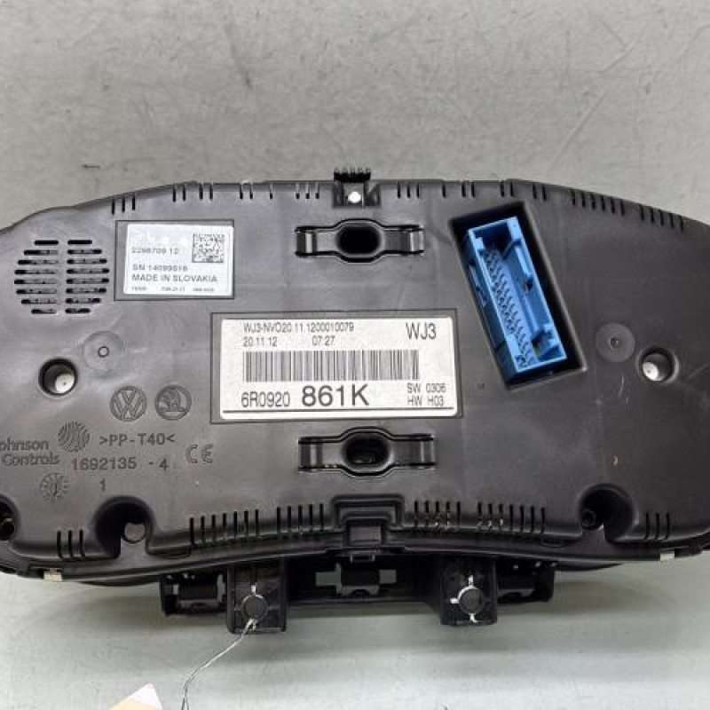 Compteur VOLKSWAGEN POLO 5 Photo n°2