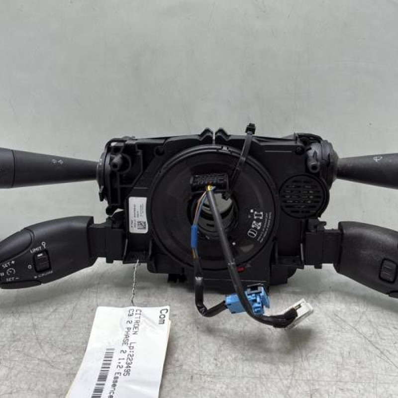 Com (Bloc Contacteur Tournant+Commodo Essuie Glace+Commodo Phare) CITROEN C3 2 Photo n°1