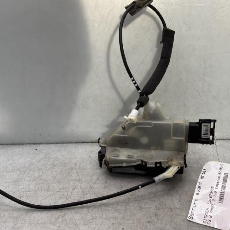 Serrure avant droit CITROEN C3 2 Photo n°1