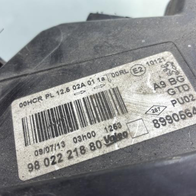 Optique avant principal gauche (feux)(phare) PEUGEOT 208 1 Photo n°5