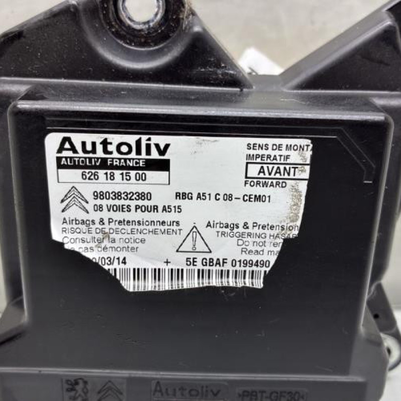 Boitier air bag CITROEN C3 2 Photo n°2