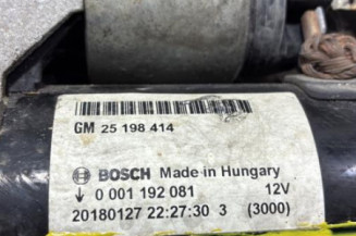 Demarreur OPEL CORSA E