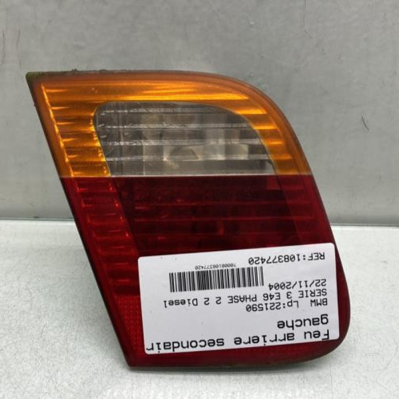 Feu arriere secondaire gauche (feux) BMW SERIE 3 E46 Photo n°1