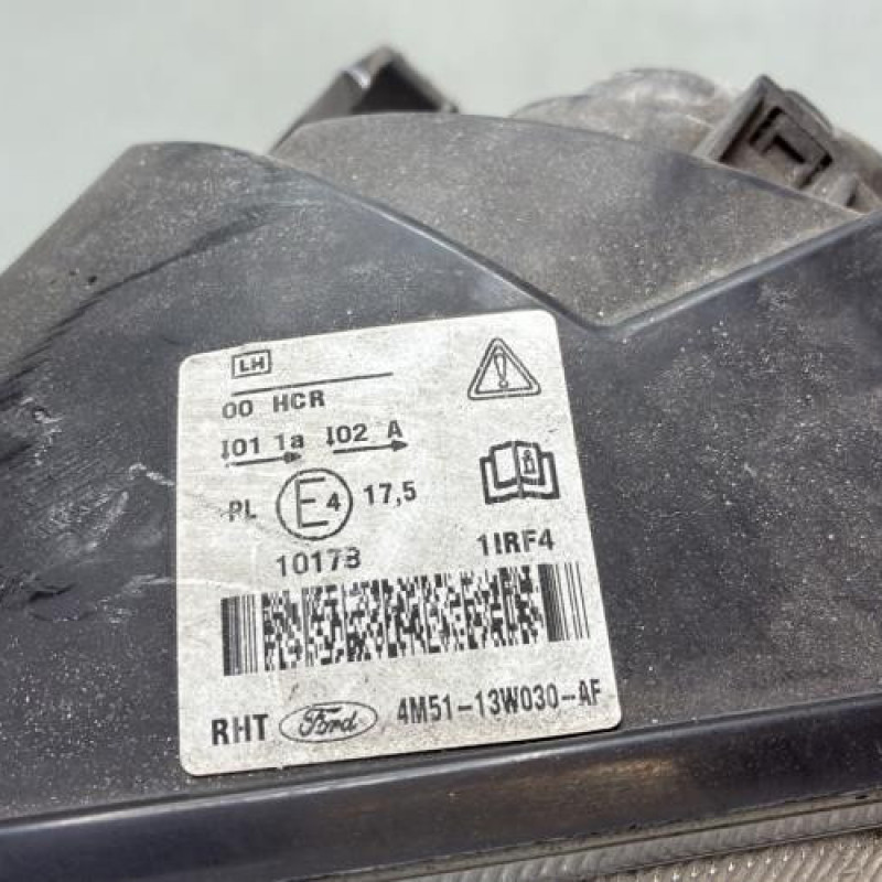 Optique avant principal gauche (feux)(phare) FORD FOCUS 2 Photo n°3