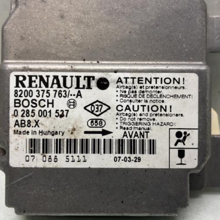 Boitier air bag RENAULT CLIO 2 CAMPUS
