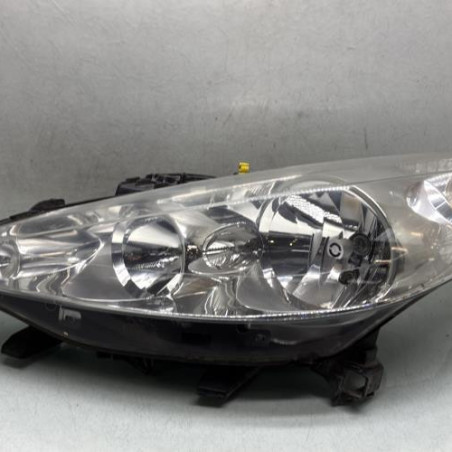 Optique avant principal gauche (feux)(phare) PEUGEOT 207 Photo n°1