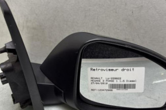 Retroviseur droit RENAULT MEGANE 3 Photo n°1