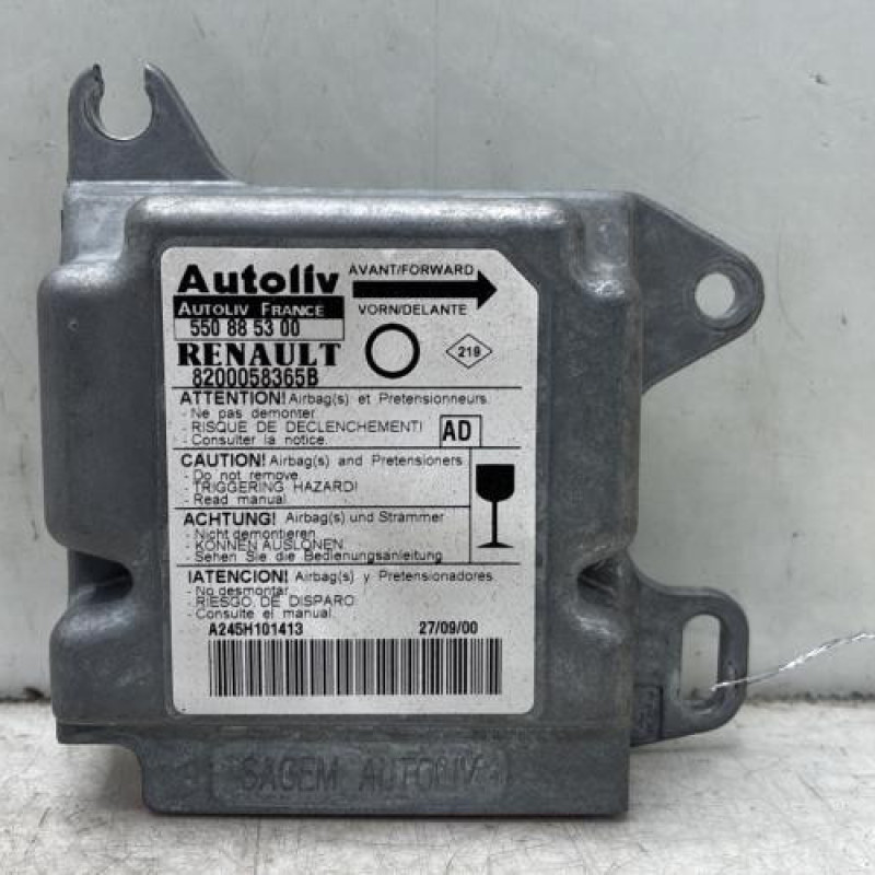 Boitier air bag RENAULT TWINGO 1 Photo n°1