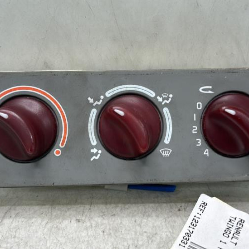 Commande chauffage RENAULT TWINGO 1 Photo n°1