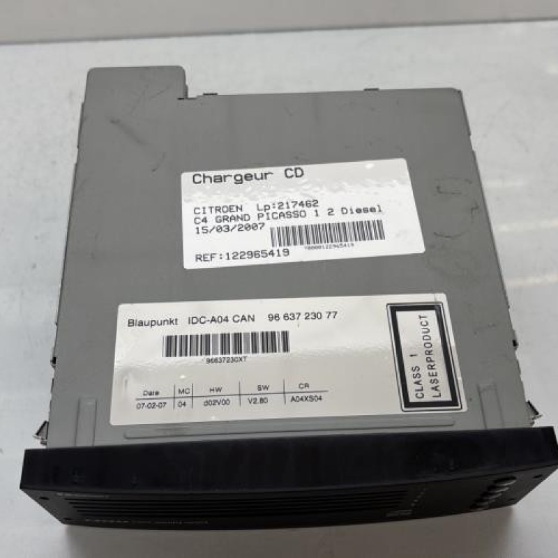 Chargeur CD CITROEN C4 GRAND PICASSO 1 Photo n°2