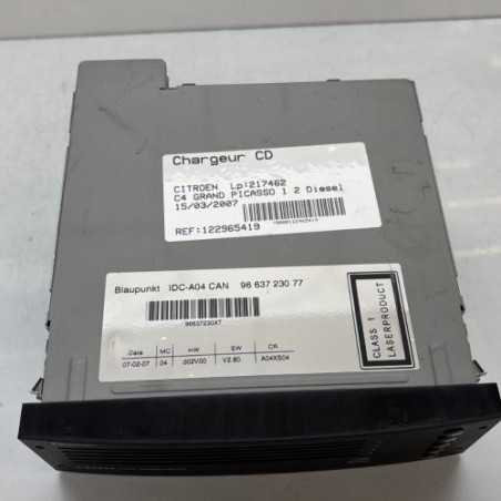 Chargeur CD CITROEN C4 GRAND PICASSO 1