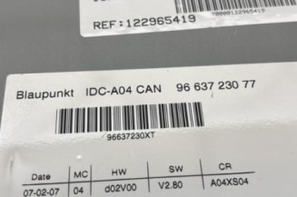 Chargeur CD CITROEN C4 GRAND PICASSO 1