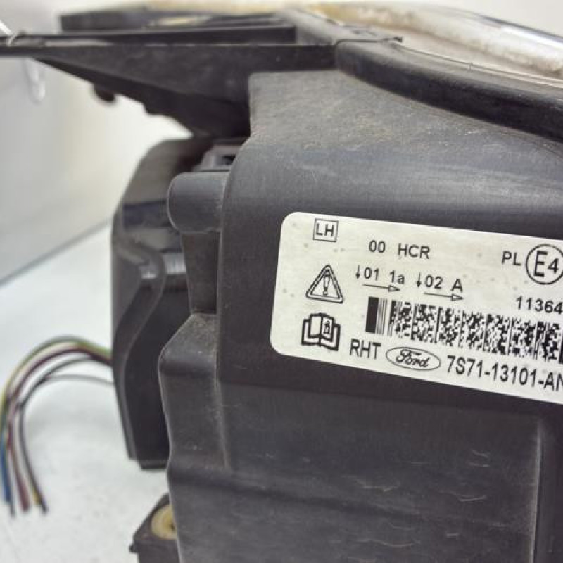 Optique avant principal gauche (feux)(phare) FORD MONDEO 3 Photo n°4