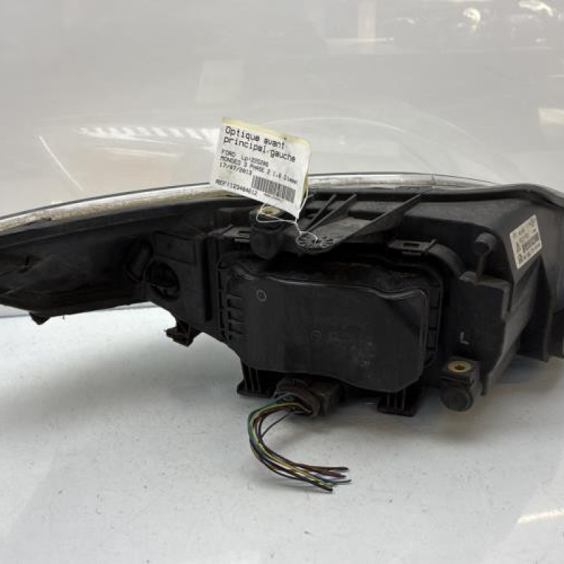 Optique avant principal gauche (feux)(phare) FORD MONDEO 3 Photo n°7