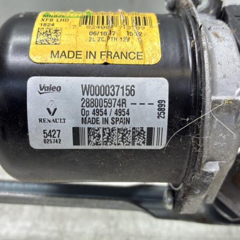 Moteur essuie glace avant RENAULT MEGANE 4 Photo n°11