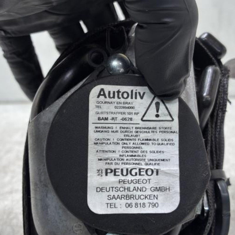 Pretensionneur de ceinture avant gauche PEUGEOT 208 1 Photo n°5