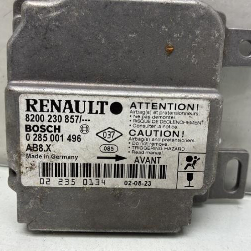 Boitier air bag RENAULT CLIO 2 Photo n°2