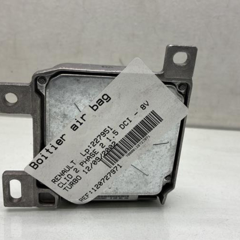 Boitier air bag RENAULT CLIO 2 Photo n°4
