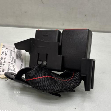 Attache ceinture arriere droit RENAULT CLIO 3
