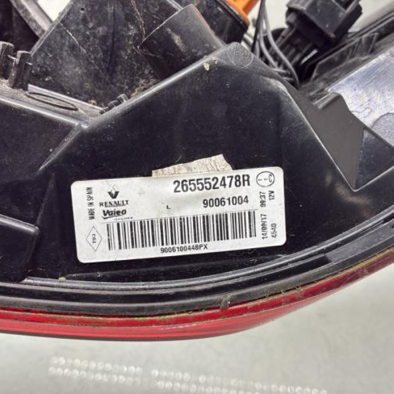 Feu arriere principal gauche (feux) RENAULT KADJAR Photo n°4