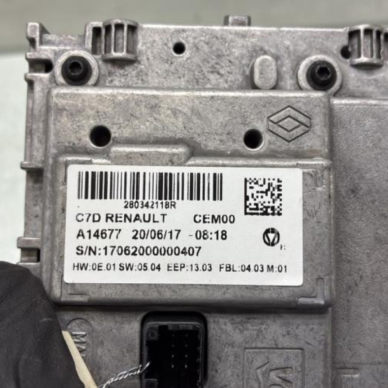 Ecran GPS RENAULT KADJAR Photo n°4