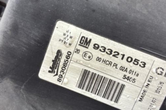 Optique avant principal droit (feux)(phare) OPEL MERIVA A