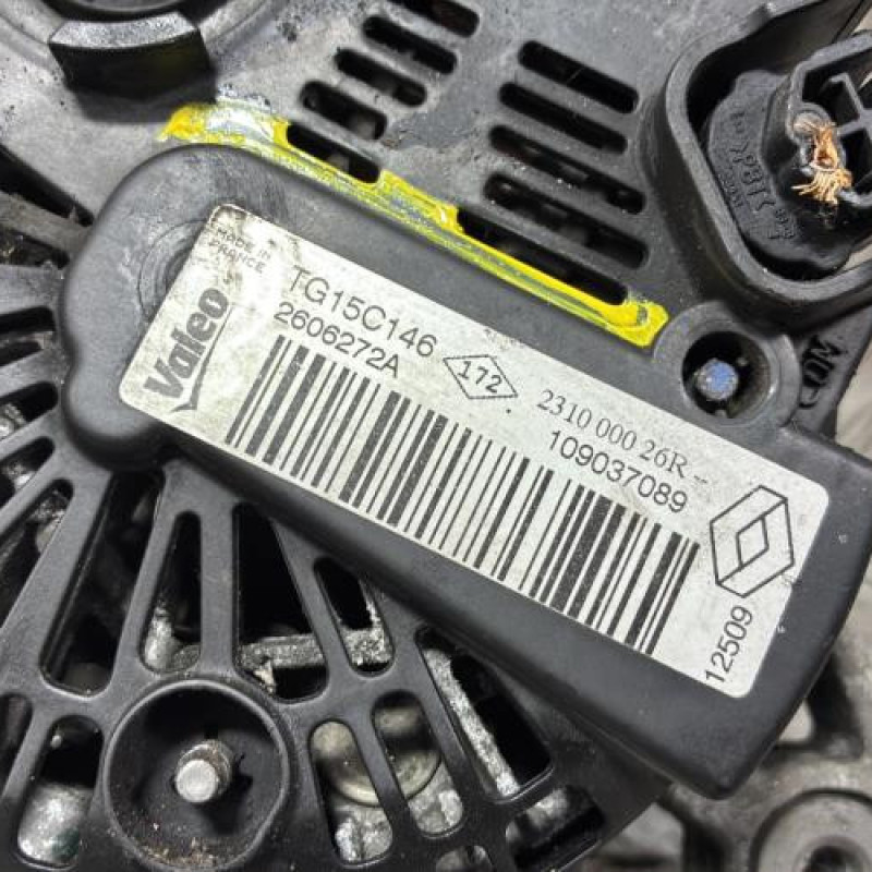 Alternateur RENAULT MEGANE 3 Photo n°2