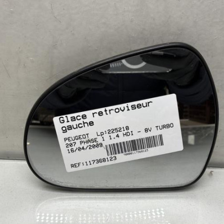 Glace retroviseur gauche PEUGEOT 207 Photo n°1
