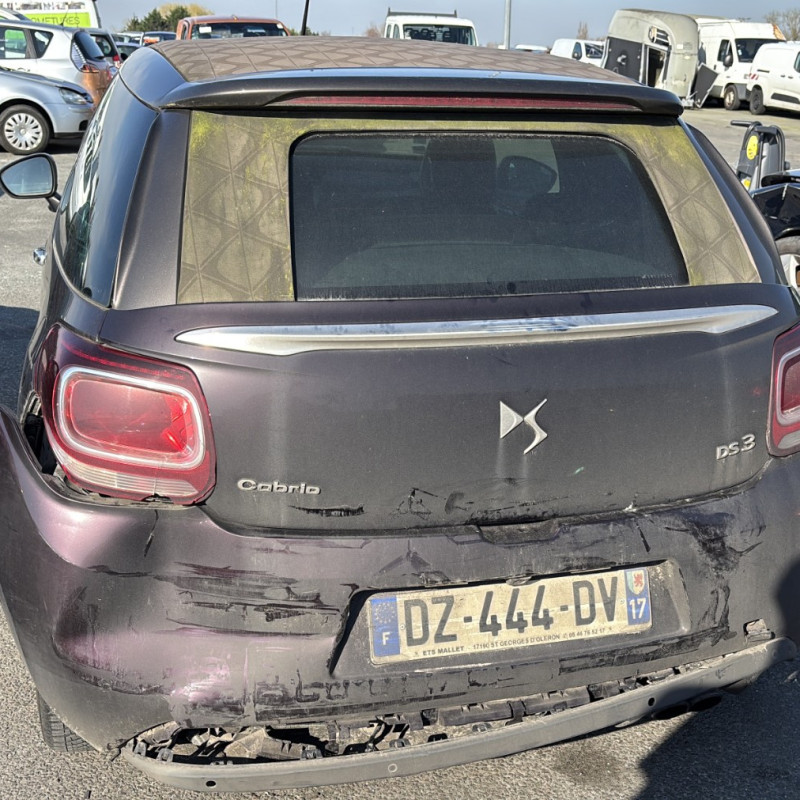 DS DS3 CABRIOLET PHASE 3 1.2 PURETECH - 12V TURBO Photo n°17