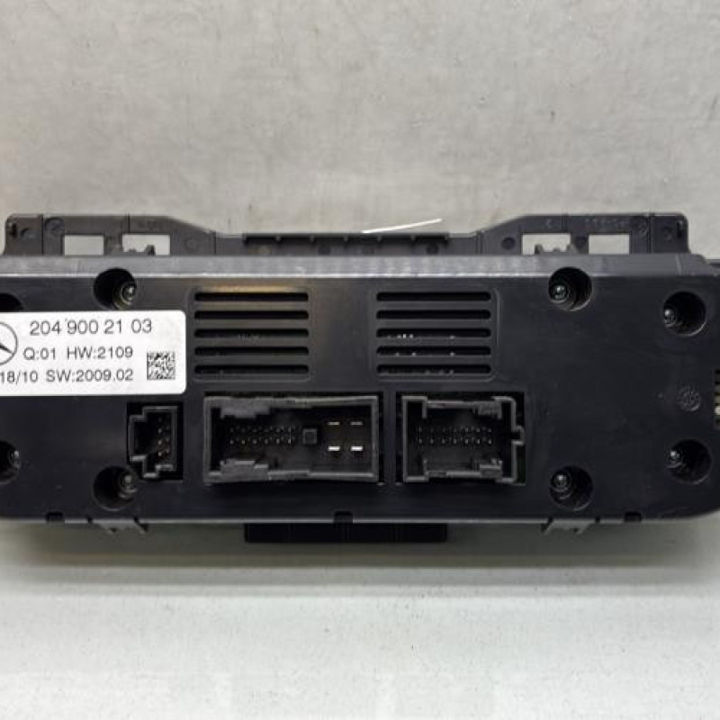 Commande chauffage MERCEDES CLASSE C 204 Photo n°2